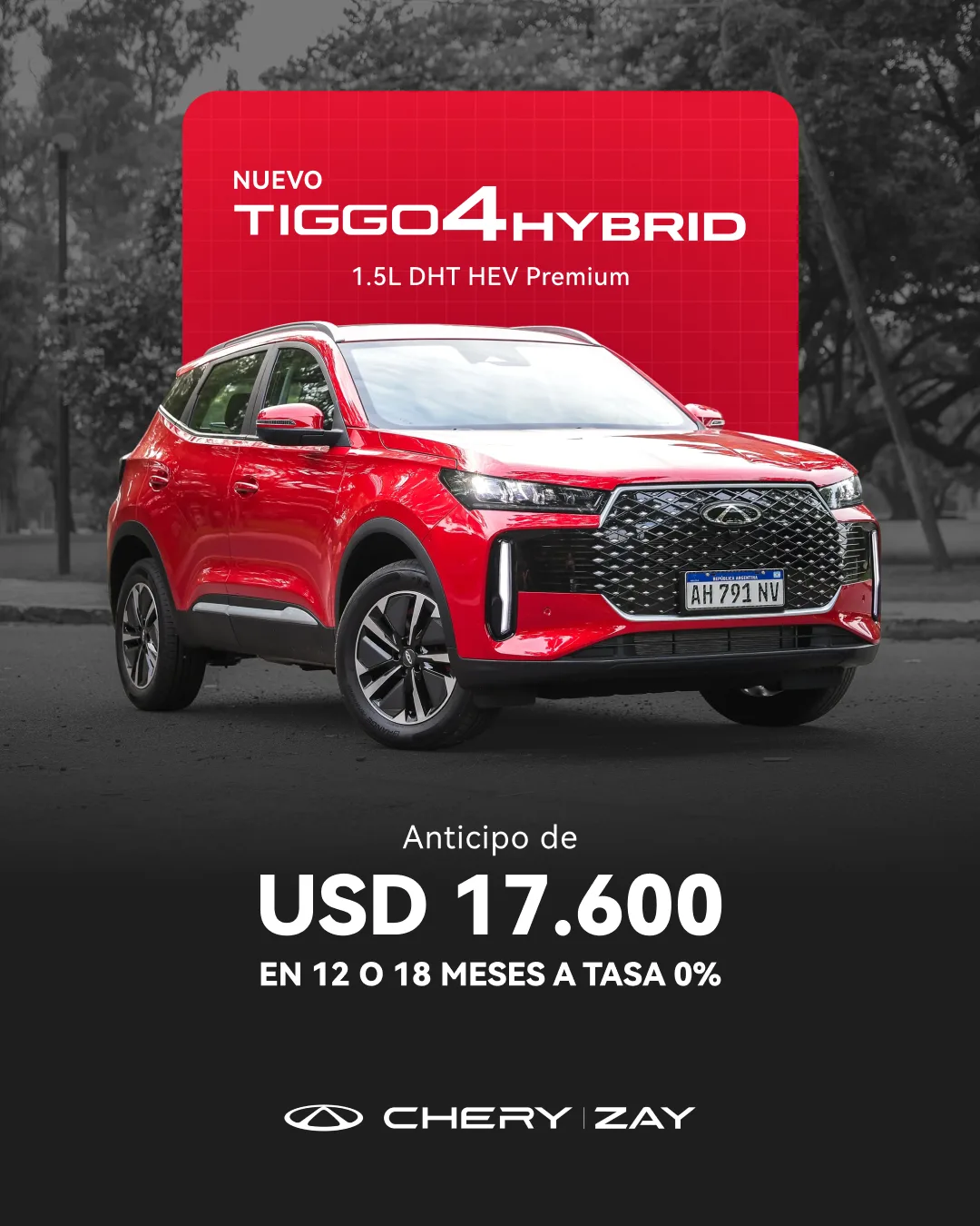 chery tiggo 4 hybrid anticipo febrero